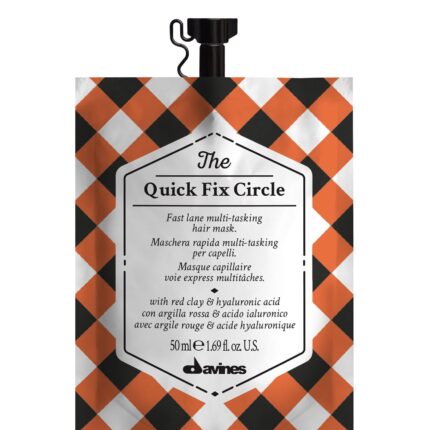 Davines Maska The Quick Fix Circle Ekspresowa maska nawilżająca do włosów 50 ml