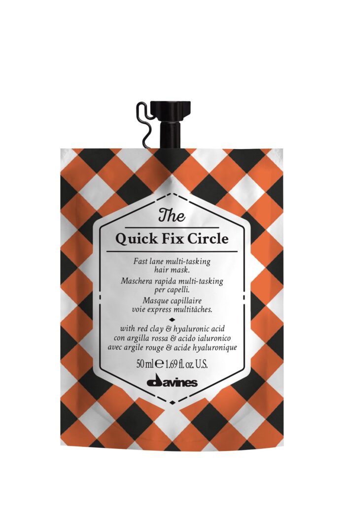 Davines Maska The Quick Fix Circle Ekspresowa maska nawilżająca do włosów 50 ml