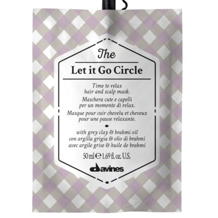 Davines The Let it go circle Odstresowująco-wygładzająca maska do włosów 50 ml