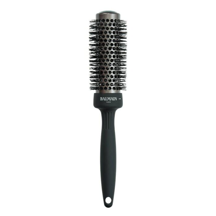 Balmain Hair Okrągła szczotka ceramiczna, Professional Ceramic Round Brush 33mm Black