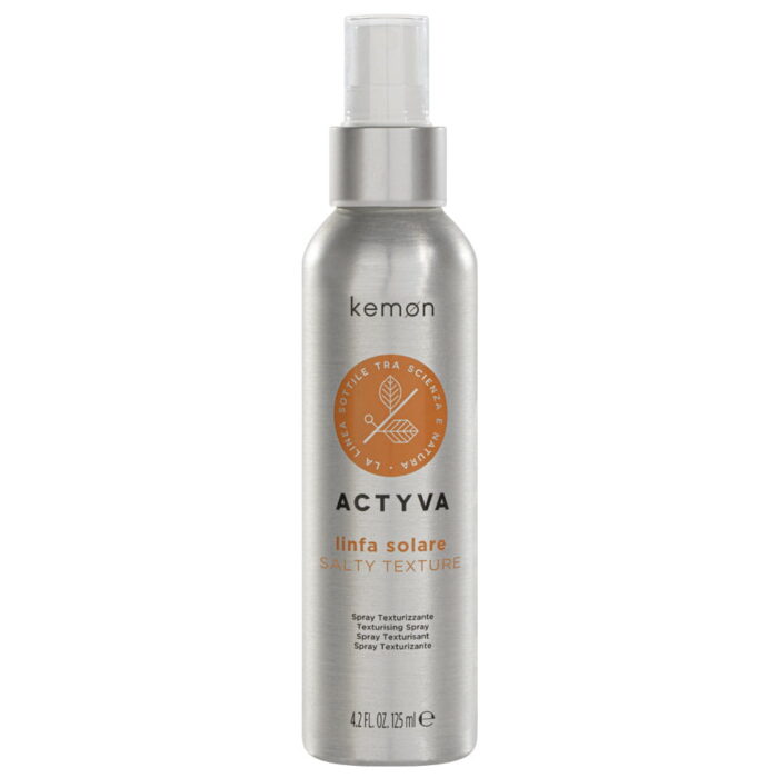 Kemon Actyva Linfa Solare Salty Texture Spray Teksturyzujący z solą morską 125 ml