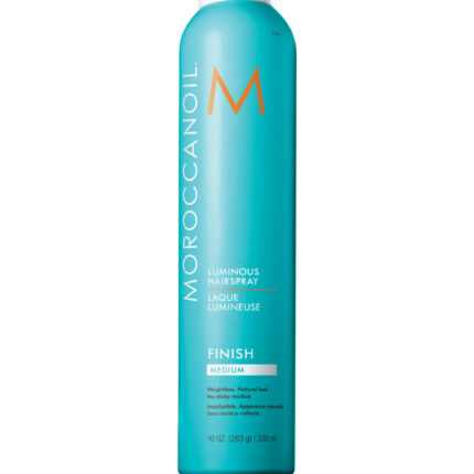 Moroccanoil Luminous Hairspray Delikatny lakier z efektem nabłyszczenia 330 ml