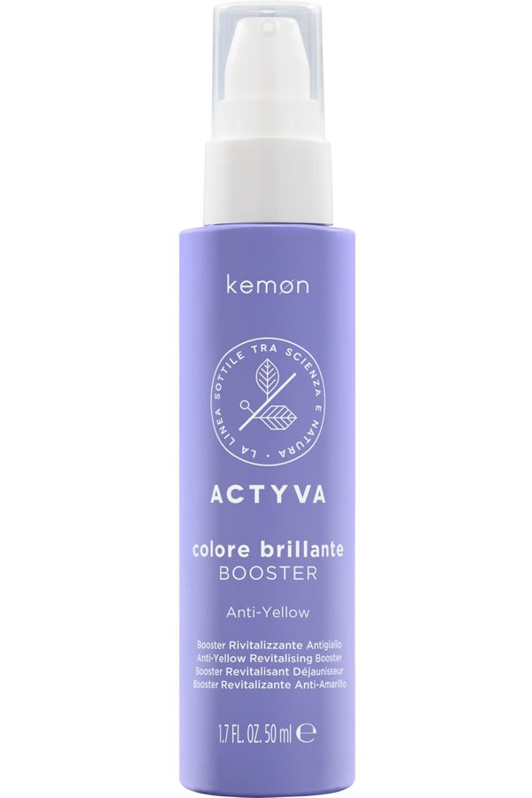 Kemon Actyva Colore Brillante Anti-Yellow Booster neutralizujący żółty odcień 50 ml