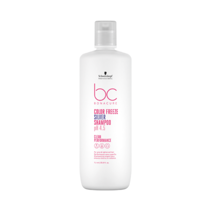 Schwarzkopf BC Color Freeze Silver Szampon ochładzający odcień blond 1000 ml