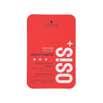 Schwarzkopf Osis+ Mighty Matte Mocno Utrwalający Matujący Krem do stylizacji 100 ml