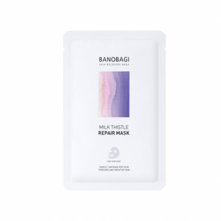 Banobagi Milk Thistle Repair Mask Maska w płachcie, naprawcza, kojąca z ostropestem dla skór wrażliwych 30 g