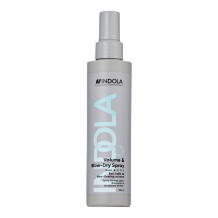 Indola Volume & Blow-Dry Spray nadający objętość i przyśpieszający suszenie 200 ml