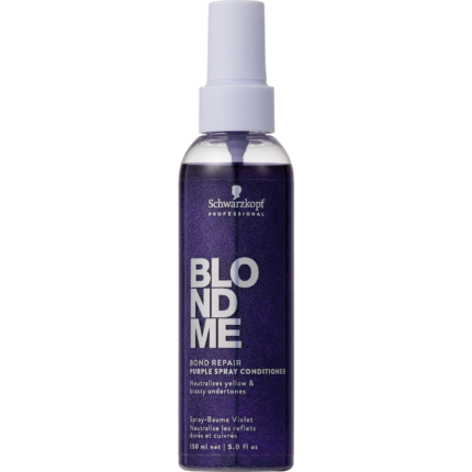 Schwarzkopf Professional BLONDME Bond Repair Odżywka Neutralizująca w Sprayu (Fioletowa) 150 ml