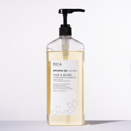 Rica Hair & Beard Normalizing Shampoo Szampon nawilżający do włosów i brody 1000 ml