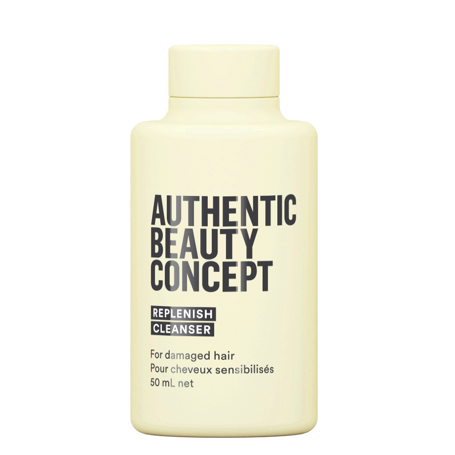 Authentic Beauty Concept Replenish szampon do włosów zniszczonych Travel Size 50 ml